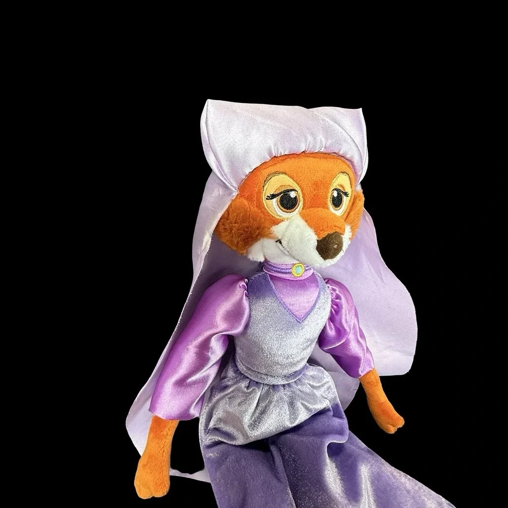 Disney Store Robin Hood‎ Fox Maid Marian 17 Inch Plush Stuffed Animal HTF